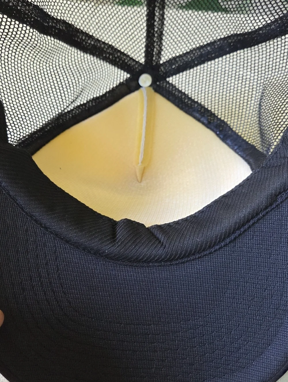 Black and White Los Angeles Graphic Trucker Hat